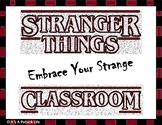 Stranger Things Totally Rad Classroom Expectations - Begin