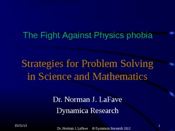 Preview of Strategies for Problem Solving in Science and Mathematics