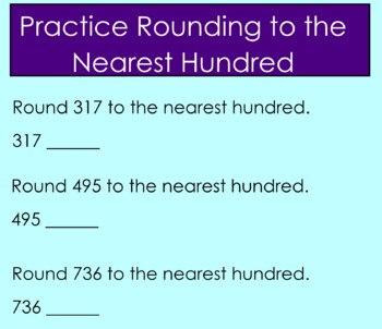 Preview of Strategies for Rounding, Addition, and Subtraction:  SMART NOTEBOOK