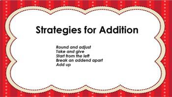 Preview of Strategies for Using Mental Math with All Operations