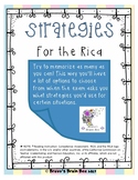 Strategies for the RICA