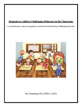 Preview of Strategies to Address Challenging Behavior in the Classroom