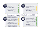 Strategies to Support Students with ADHD - Transparent Background