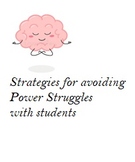 Strategies to avoid power struggles with students