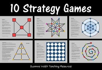 Preview of Strategy Board Games for Critical Thinking