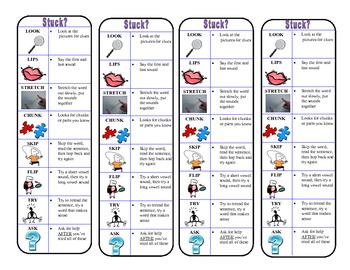 Preview of Strategy Book Marks