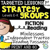 Strategy Groups Lessons 1st Grade Fiction Including Readin