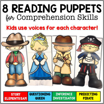 Paper Bag Puppets For Reading Prehension Strategies Big