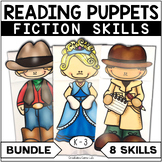First Grade Reading Skills Paper Bag Puppets, Anchor Chart