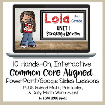 Preview of Strategy Review: 2nd Grade Math Lessons, Guided Math, Worksheets & Math Talks