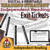 Strategy and Skill-based Independent Reading Exit Tickets