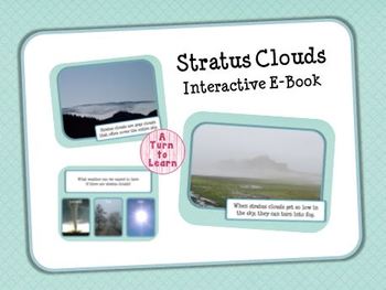 Preview of Stratus Clouds Interactive E-Book and Games for Smartboard