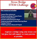 Straw Bridge Engineering Design Challenge