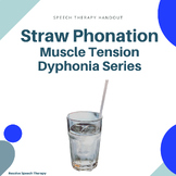 Straw Phonation Exercise for Muscle Tension Dysphonia Voic