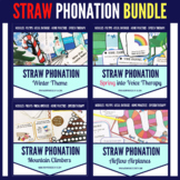 Straw Phonation Voice Therapy Bundle for Speech Therapy