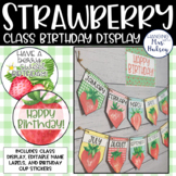 Strawberry Birthday Display