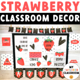 Strawberry Classroom Decor Bundle