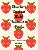 Strawberry Count and Match 0-10 Puzzles