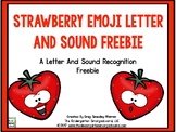 Strawberry Emoji Letters and Sounds FREEBIE!