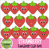 Strawberry Feelings {Emotions/Feelings Clip Art}