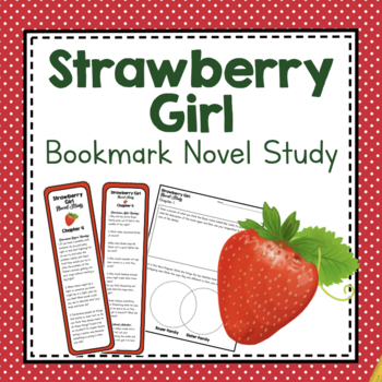 Preview of Strawberry Girl Novel Study | Discussion Questions and No Prep Worksheets