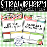 Strawberry Newsletter Templates