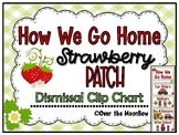 Strawberry Patch | How We Go Home | Dismissal Clip Chart &