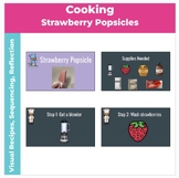 Strawberry Popsicles (Special Education Visual Recipes, Se