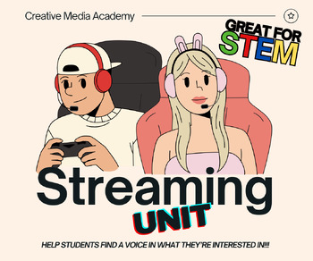Preview of Streaming Unit | Teach Students To Share Their Passions