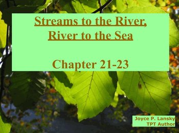 Preview of Streams to the River, River to the Sea, Ch. 21 - 23 for Promethean Board