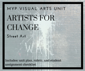 Preview of Street Art MYP Art Unit