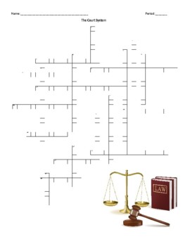 Street Law: by: Glencoe Chapter 5 The Court System Crossword Puzzle