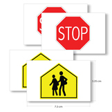 Street Sign Matching Cards