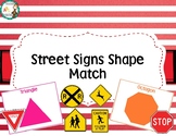 Street Sign Shape Match