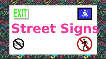 Preview of Street Signs