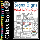 Street Signs - Classbook - Coloring pages