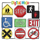 Street Signs Clipart