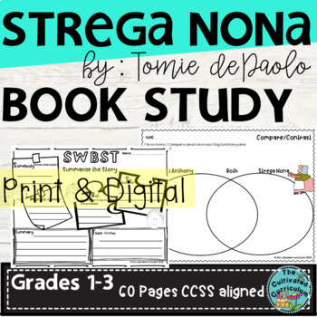 Preview of Strega Nona Activities