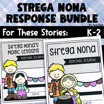 Preview of Strega Nona & Strega Nona's Magic Lessons Reading Response Activities BUNDLE