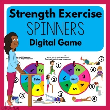 Preview of Strength Exercise Spinners