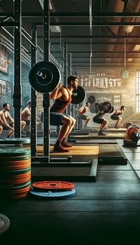 Preview of Strength in Motion: Weightlifting Poster