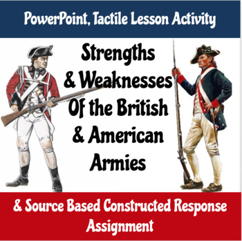 Preview of Strengths and Weaknesses of the American and British armies in the Revolution