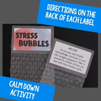 bubble wrap stress