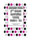 Stress Free Morning Work 2nd Grade Days 1-30