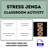 Stress Jenga Classroom Activity