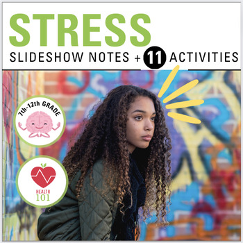 Preview of Stress Unit: Mental Health, Mindfulness, Anxiety, Coping Skills and Depression