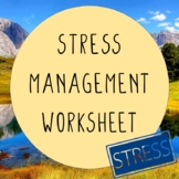 Stress Management Worksheet to Learn Cognitive Restructuring