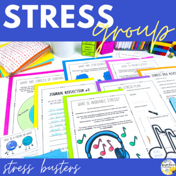 Preview of Stress Management and Relief Counseling Group: Stress Busters Coping Strategies