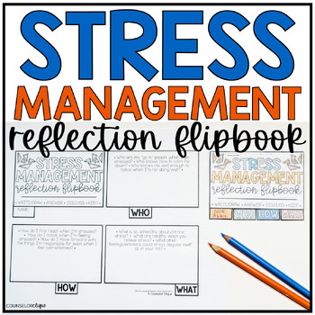 Preview of Stress Management Flipbook
