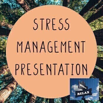 Preview of Stress Management Google Slides Digital Lesson